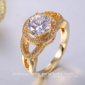 pave setting design eternity gold rings design for women